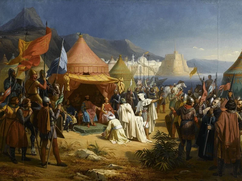 1804-Charles-Alexandre Debacq - Conquista di Tripoli